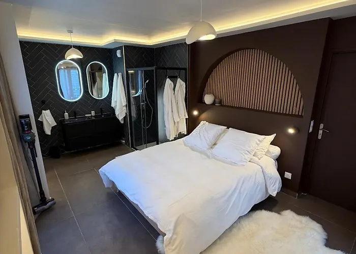 Apartamento L'ecrin Beige - Immersive With Private Jacuzzi *